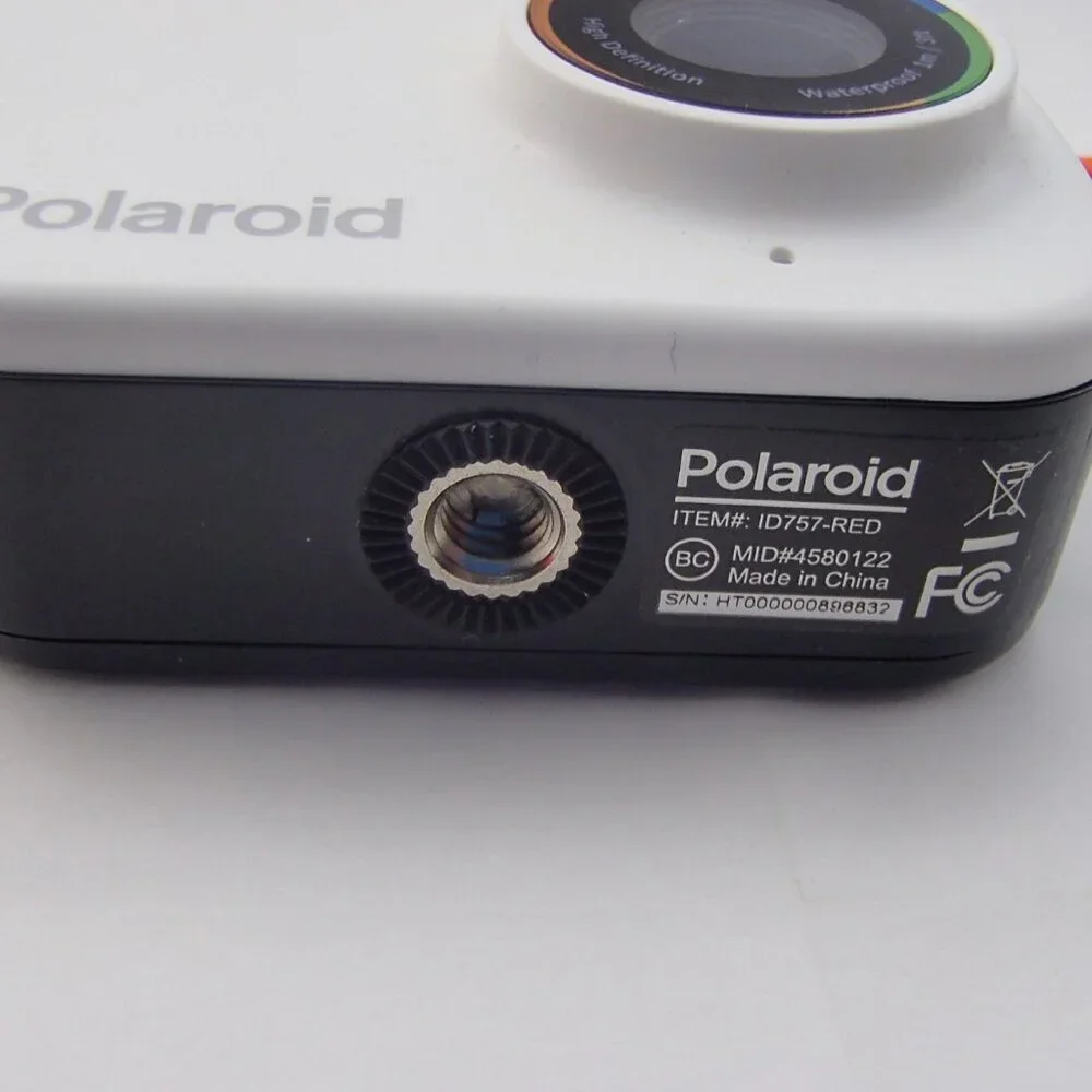 Polaroid Sport Action Camera 720p 12.1mp, Waterproof Camcorder Video Camera